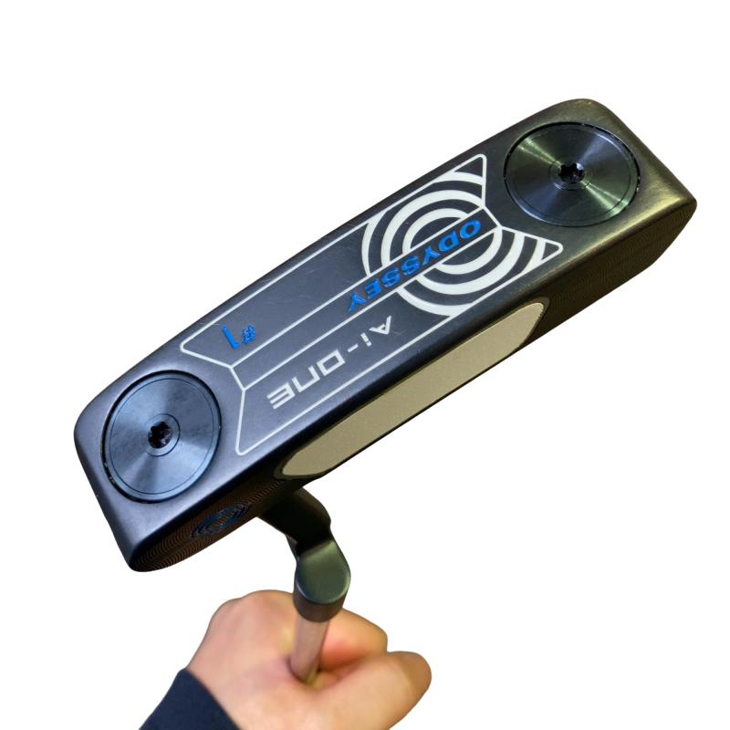 【中古】 オデッセイ Ai-ONE #1 33in パター PT STROKE LAB 90 スチール写真 (フレックス余分の物) メンズ 成人男性用 右利き 右用 B価値づける ゴルフ野球クラブ