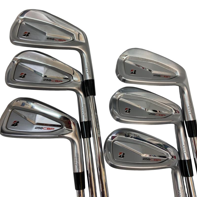 【中古】 ブリヂストン BRIDGESTONE 258CBP 6S アイアンセット IR NS PRO MODUS3 TOUR105 DUAL FLOW (フレックスS) メンズ 男性用 右利き 右用 Bランク ゴルフクラブ