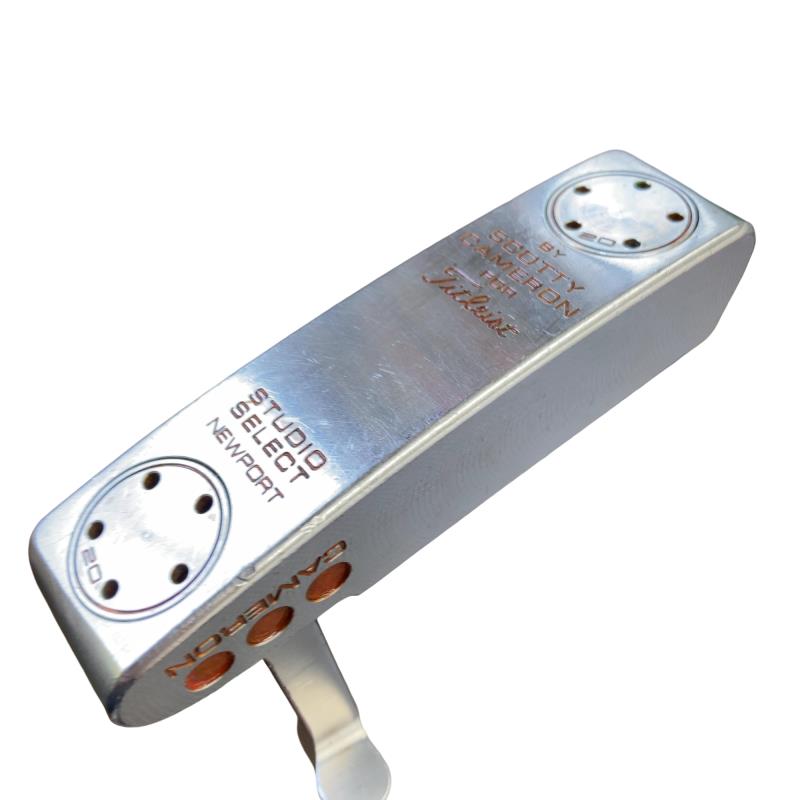 【中古】 タイトリスト SCOTTY CAMERON STUDIO SELECT NEWPORT 33in(20g) パター PT スチール写真 (フレックス余分の物) メンズ 成人男性用 右利き 右用 C価値づける ゴルフ野球クラブ