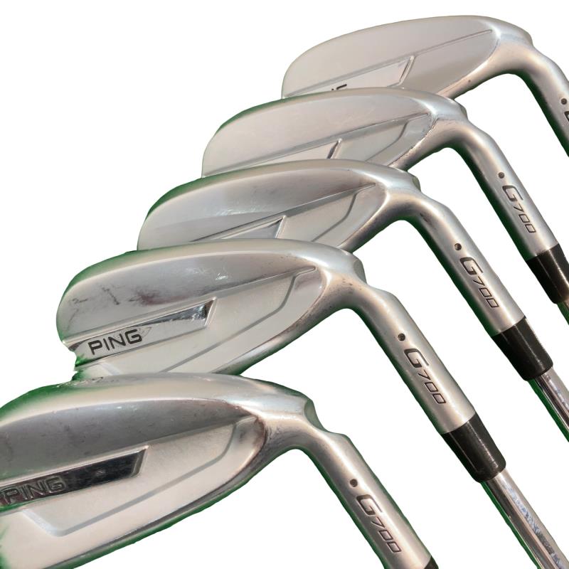 【中古】 ピン G700 5S アイアンセット IR 純正特注シャフト (フレックスその他) メンズ 男性用 右利き 右用 Cランク ゴルフクラブ
