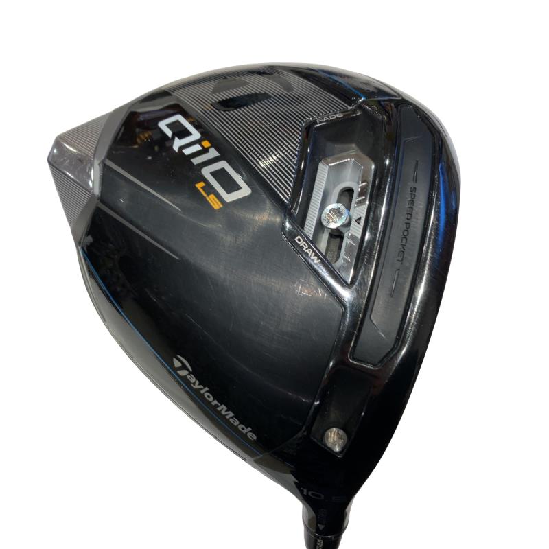 【中古】 テーラーメイド Qi10 LS 10.5° ドライバー DR Diamana SILVER TM50(Qi10 DR) (フレックスS) メンズ 男性用 右利き 右用 Cランク ゴルフクラブ
