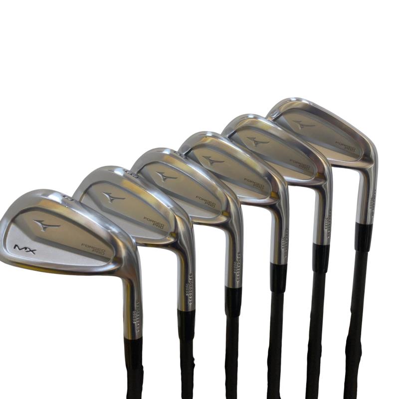 【中古】 ミズノ MX FORGED PRO 6S アイアンセット IR 純正特注シャフト (フレックスX) メンズ 男性用 右利き 右用 Cランク ゴルフクラブ