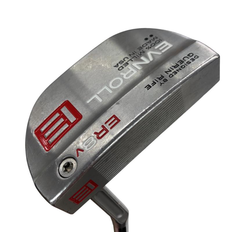 【中古】 EVNROLL EVNROLL ER8v(ショートスラント) 34インチ パター PT スチール (フレックスその他) メンズ 男性用 右利き 右用 Cランク ゴルフクラブ