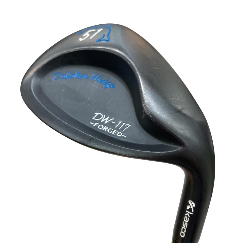 【中古】 キャスコ Dolphin wedge DW-117 FORGED 51° ウェッジ WG KBS Hi-REV 2.0 (フレックスS) メンズ 成人男性用 右利き 右用 C位置づける ゴルフ野球クラブ