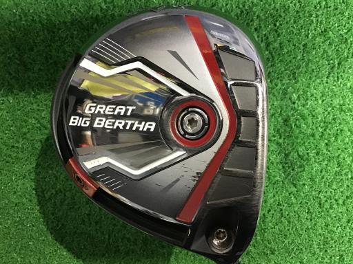 【中古】 キャロウェイ GREAT BIG BERTHA(2015) 9° ドライバー DR 純正特注シャフト (フレックスS) メンズ 男性用 右利き 右用 Cランク ゴルフクラブ