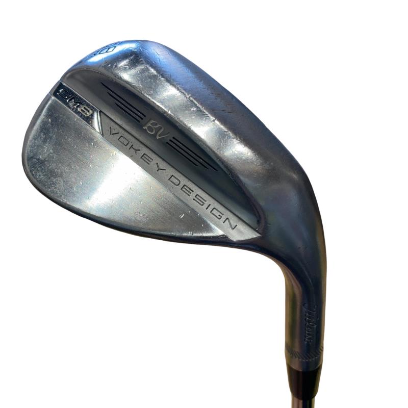 【中古】 タイトリスト VOKEY SPIN MILLED SM8 周遊旅行Cr 58°/08°M USA ウェッジ WG Dynamic Gold (フレックス余分の物) メンズ 成人男性用 右利き 右用 C序列付ける ゴルフ野球クラブ