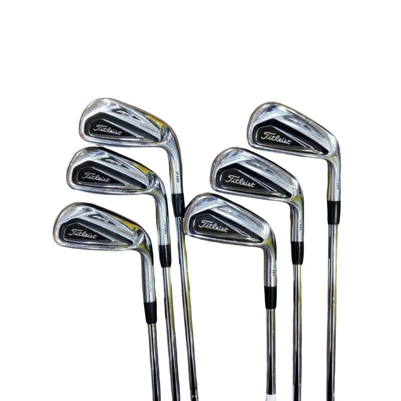 【中古】 タイトリスト Titleist AP2 716 6S アイアン仕掛ける IR Dynamic Gold AMT (フレックスS) メンズ 成人男性用 右利き 右用 C序列付ける ゴルフ野球クラブ