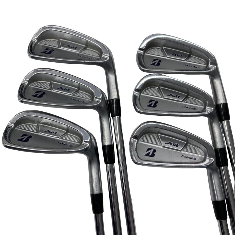 【中古】 ブリヂストン BRIDGESTONE JGR FORGED 6S アイアンセット IR XP 95 (フレックスS) メンズ 男性用 右利き 右用 Cランク ゴルフクラブ
