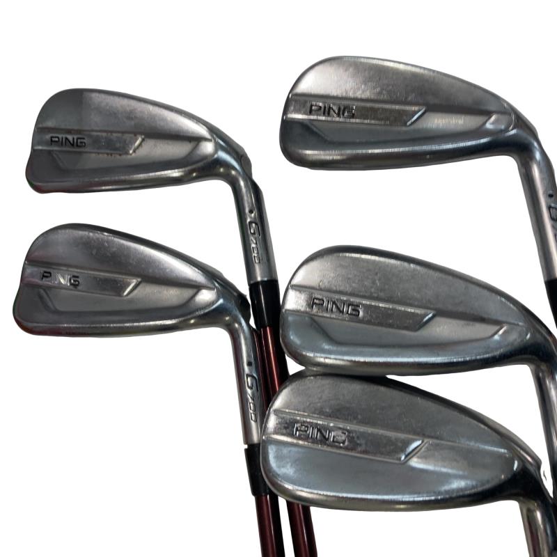 【中古】 ピン G700 5S アイアンセット IR PING FUBUKI (フレックスR) メンズ 男性用 右利き 右用 Cランク ゴルフクラブ