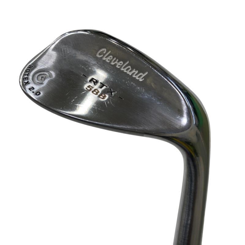 【中古】 クリーブランド Cleveland 588 RTX 2.0 ツアーサテン 52°/10° ウェッジ WG Dynamic Gold (フレックスS) メンズ 男性用 右利き 右用 Cランク ゴルフクラブ