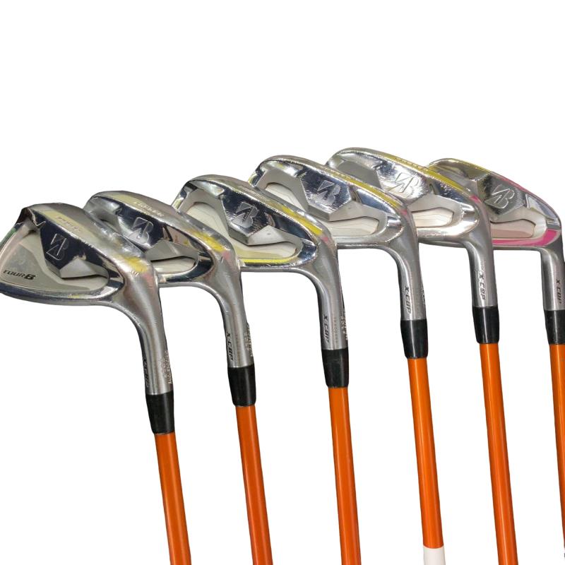 【中古】 ブリヂストン TOUR B X-CBP 6S アイアンセット IR リシャフト (フレックスその他) メンズ 男性用 右利き 右用 Cランク ゴルフクラブ