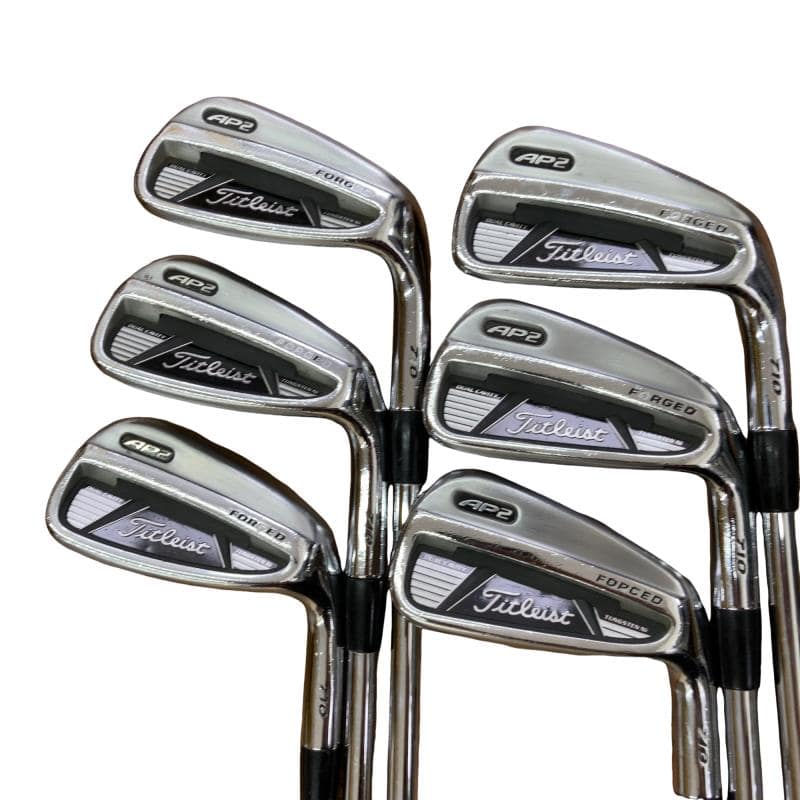 【中古】 タイトリスト Titleist AP2 710 6S アイアン書き割り IR NS PRO 950GH (フレックスS) メンズ 成人男性用 右利き 右用 C位置づける ゴルフ野球クラブ