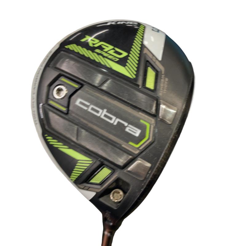 【中古】 コブラ KING RADSPEED 3W(イエロー) フェアウェイウッド FW Speeder EVOLUTION for RADSPEED(FW) (フレックスR) メンズ 男性用 右利き 右用 Cランク ゴルフクラブ