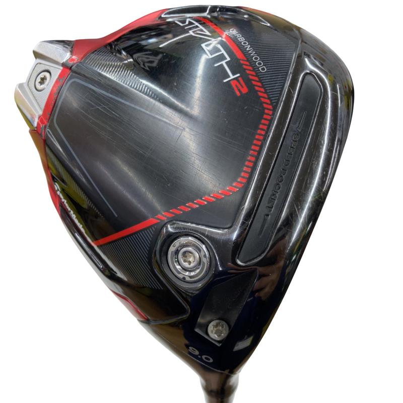 【中古】 テーラーメイド STEALTH2 9° ドライバー DR TENSEI RED TM50(STEALTH DR) (フレックスS) メンズ 男性用 右利き 右用 Cランク ゴルフクラブ
