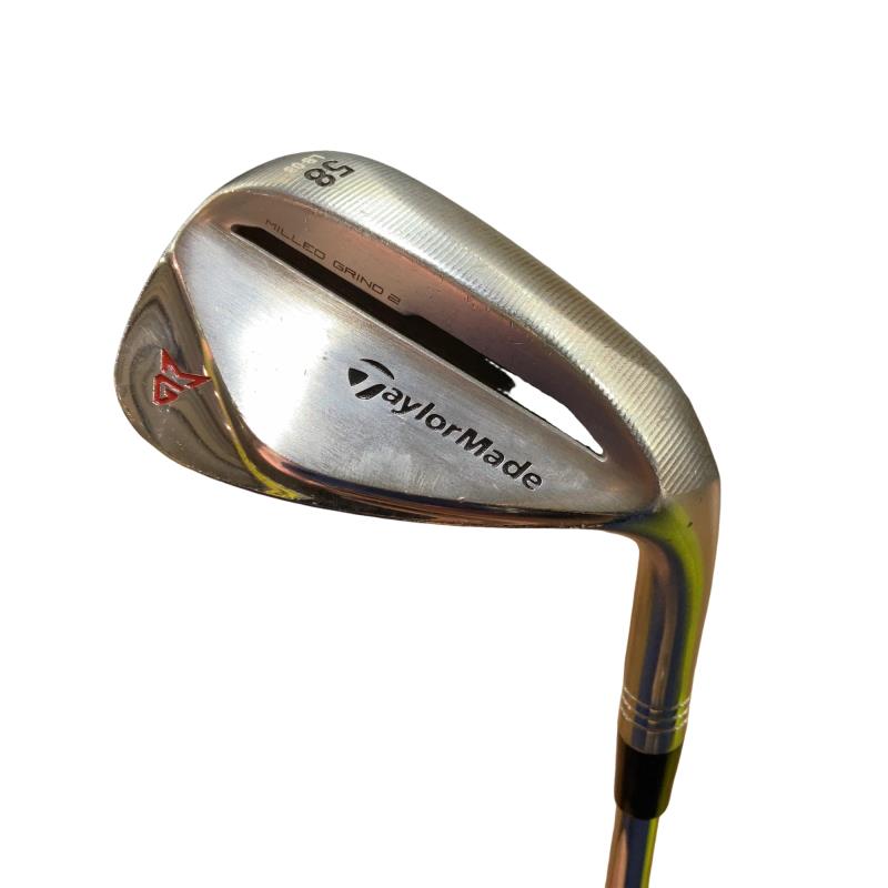 【中古】 仕立て屋御手伝いさん Taylor Made MILLED GRIND 2 58°/08° ウェッジ WG Dynamic Gold (フレックスS) メンズ 成人男性用 右利き 右用 C位置づける ゴルフ野球クラブ