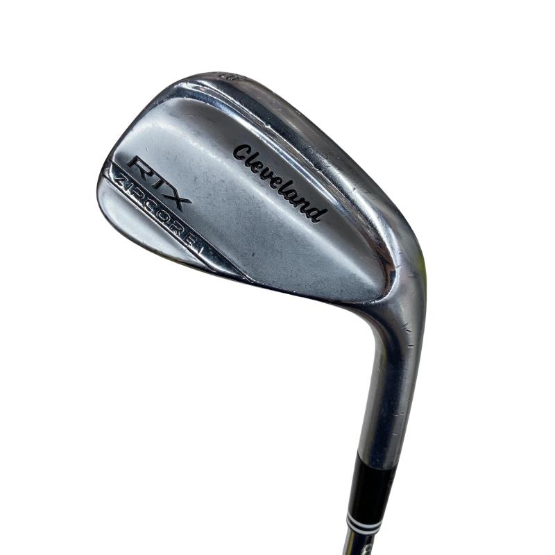 【中古】 クリーブランド Cleveland RTX-6 ZIPCORE ツアーサテン 48°/10° MID ウェッジ WG Dynamic Gold (フレックスS) メンズ 男性用 右利き 右用 Cランク ゴルフクラブ