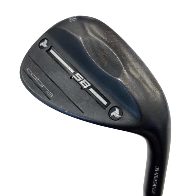 【中古】 コブラ KING cobra SB WEDGE(黒いこと) 58°/08°(VERSATILE) ウェッジ WG 純然たる特注矢がら (フレックスS) メンズ 成人男性用 右利き 右用 C位置づける ゴルフ野球クラブ