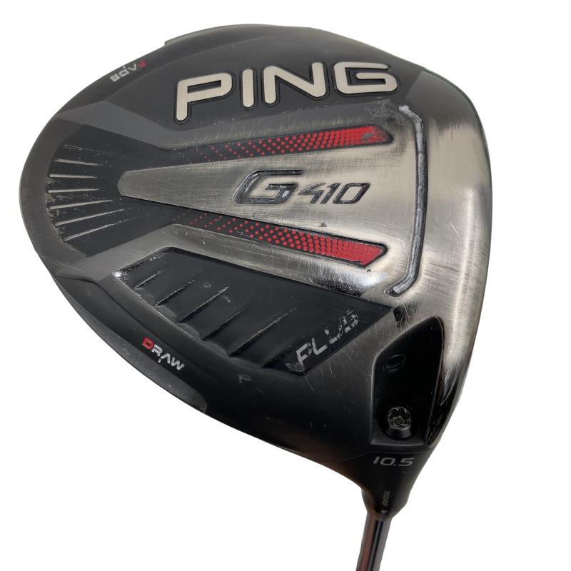 【中古】 ピン G410 PLUS 10.5&deg; ドライバー DR 純正特注シャフト (フレックスS) メンズ 男性用 右利き 右用 Dランク ゴルフクラブ｜ゴルフパートナー 中古クラブ店