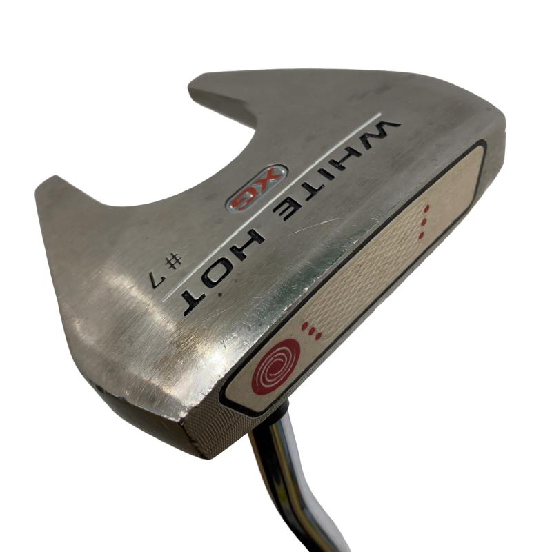 【中古】 オデッセイ WHITE HOT XG #7 32in パター PT スチール写真 (フレックス余分の物) メンズ 成人男性用 右利き 右用 C位置づける ゴルフ野球クラブ