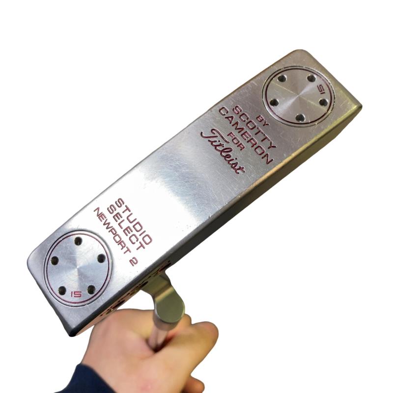 【中古】 タイトリスト SCOTTY CAMERON STUDIO SELECT NEWPORT 2 34in(10g) パター PT スチール写真 (フレックス余分の物) メンズ 成人男性用 右利き 右用 C価値づける ゴルフ野球クラブ
