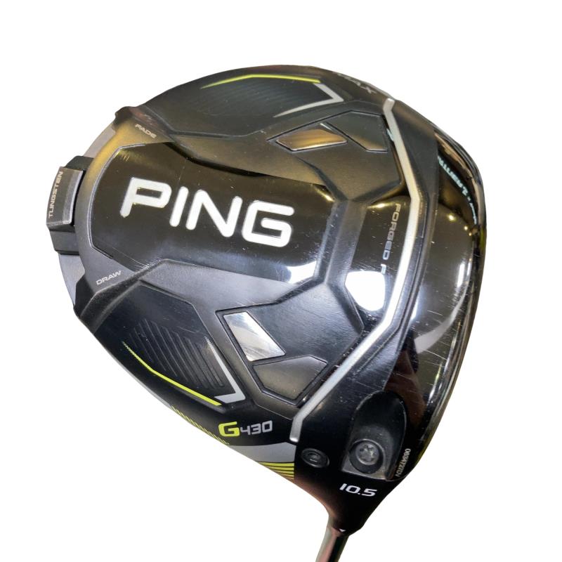 【中古】 ピン G430 MAX 10.5° ドライバー DR 純正特注シャフト (フレックスS) メンズ 男性用 右利き 右用 Cランク ゴルフクラブ