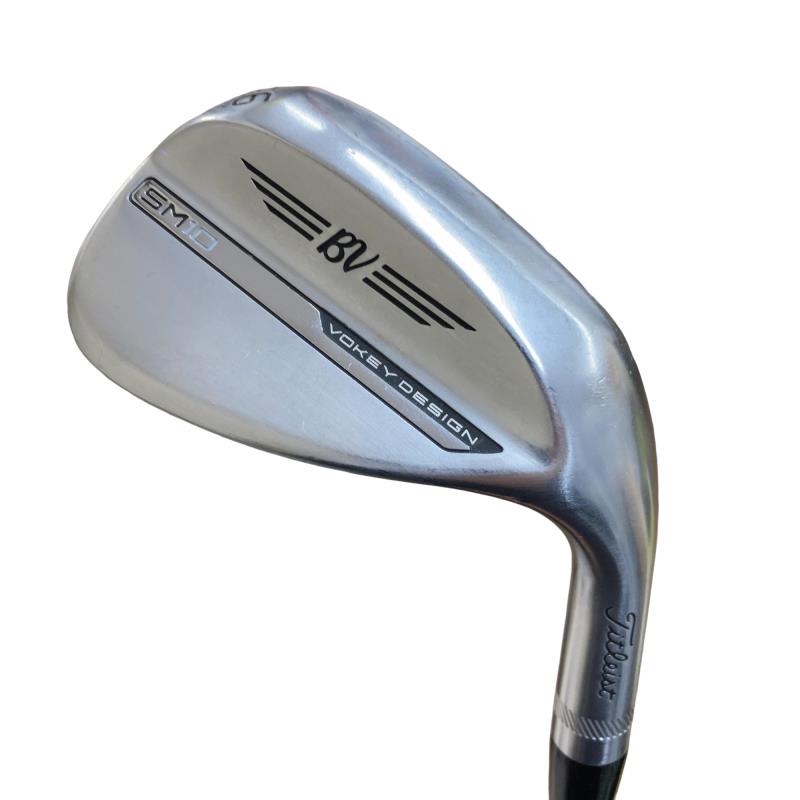 【中古】 タイトリスト VOKEY SPIN MILLED SM10 ツアークロム 56°/08°M ウェッジ WG Dynamic Gold (フレックスS) メンズ 男性用 右利き 右用 Cランク ゴルフクラブ