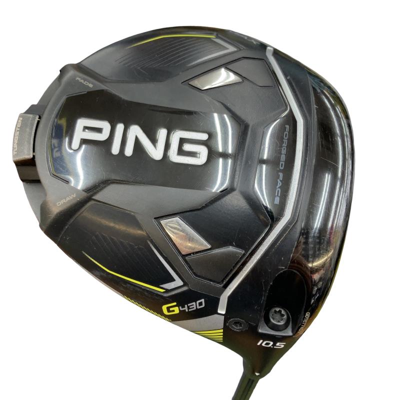 【中古】 ピン G430 MAX 10.5° １番ウッド DR ALTA J CB BLACK(DR) (フレックスSR) メンズ 成人男性用 右利き 右用 C位置づける ゴルフ野球クラブ