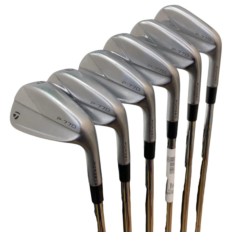 【中古】 テーラーメイド Taylor Made P・770(2023) 6S アイアンセット IR Dynamic Gold EX TOUR ISSUE (フレックスS) メンズ 男性用 右利き 右用 Cランク ゴルフクラブ