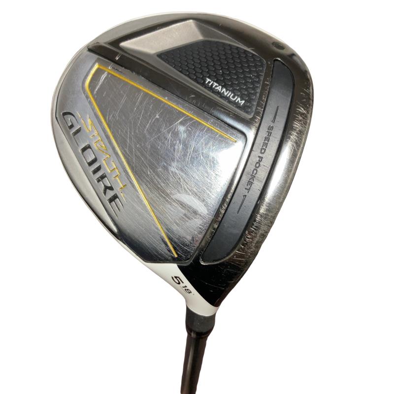 【中古】 テーラーメイド STEALTH GLOIRE 5W フェアウェイウッド FW SPEEDER NX for TM(FW) (フレックスS) メンズ 男性用 右利き 右用 Cランク ゴルフクラブ