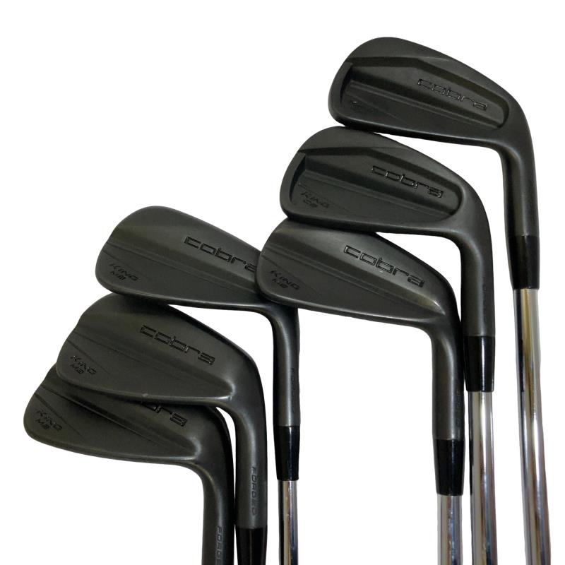 【中古】 コブラ KING FORGED CB/MB(ブラック)(2024) 6S アイアンセット IR Dynamic Gold EX TOUR ISSUE (フレックスS) メンズ 男性用 右利き 右用 Bランク ゴルフクラブ