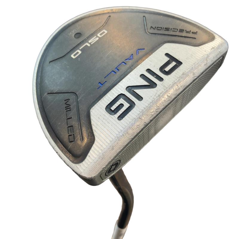 【中古】 ピン VAULT OSLO シルバー 34インチ パター PT スチール (フレックスその他) メンズ 男性用 右利き 右用 Dランク ゴルフクラブ
