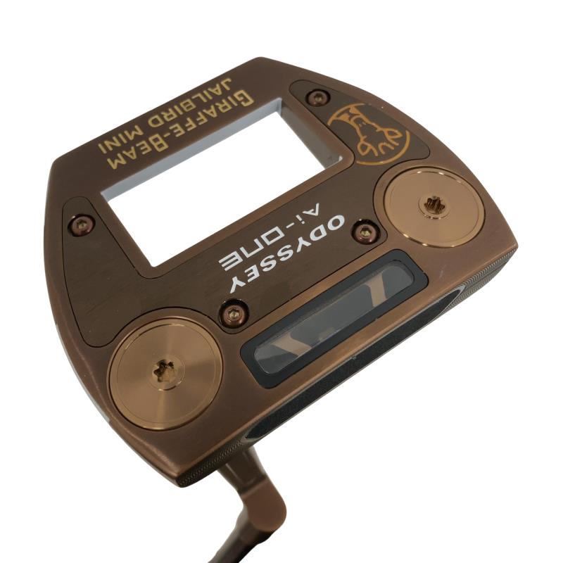 【中古】 オデッセイ Ai-ONE GIRAFFE-BEAM JAILBIRD MINI(カスタム) パター PT 純正特注シャフト (フレックスその他) メンズ 男性用 右利き 右用 Bランク ゴルフクラブ