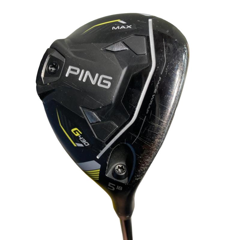 【中古】 ピン G430 MAX 5W フェアウェイウッド FW ALTA J CB BLACK(FW) (フレックスSR) メンズ 男性用 右利き 右用 Cランク ゴルフクラブ