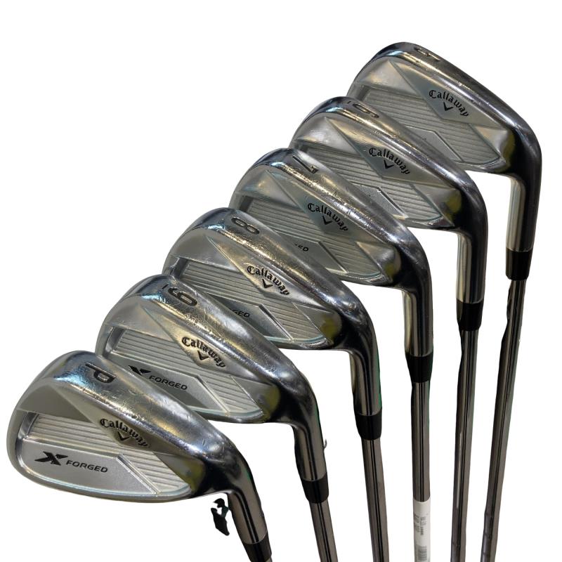 【中古】 キャロウェイ X FORGED(2018) 6S アイアン仕掛ける IR NS PRO 950GH (フレックスS) メンズ 成人男性用 右利き 右用 C価値づける ゴルフ野球クラブ