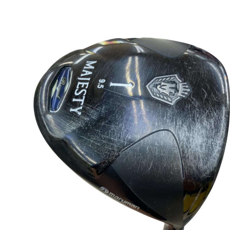 【中古】 マジェスティゴルフ(旧マルマン) MAJESTY ROYAL BLACK  9.5°(46.5in) １番ウッド DR MAJESTY LV510(１番ウッド) (フレックスS) メンズ 成人男性用 右利き 右用 C位置づける ゴルフ野球クラブ