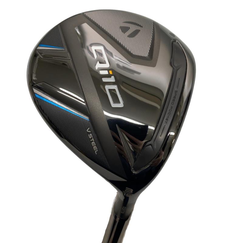 【中古】 テーラーメイド Qi10 3W USA フェアウェイウッド FW 純正特注シャフト (フレックスR) メンズ 男性用 右利き 右用 Cランク ゴルフクラブ