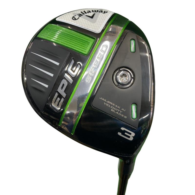 【中古】 キャロウェイ EPIC SPEED 3W フェアウェイウッド FW Diamana 50 for CW(2021 EPIC FW) (フレックスS) メンズ 男性用 右利き 右用 Cランク ゴルフクラブ