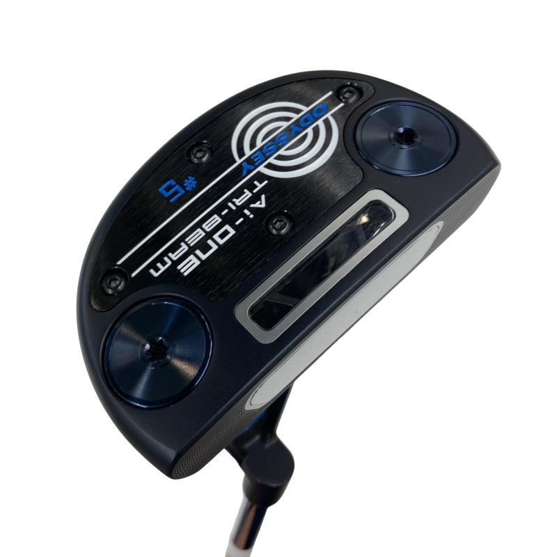 【中古】 オデッセイ Ai-ONE TRI-BEAM #5 34in パター PT STROKE LAB 90 スチール写真 (フレックス余分の物) メンズ 成人男性用 右利き 右用 C位置づける ゴルフ野球クラブ