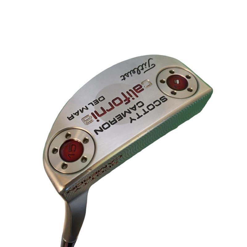 【中古】 タイトリスト SCOTTY CAMERON California DEL MAR(2012) 34in パター PT スチール写真 (フレックス余分の物) メンズ 成人男性用 右利き 右用 D位置づける ゴルフ野球クラブ