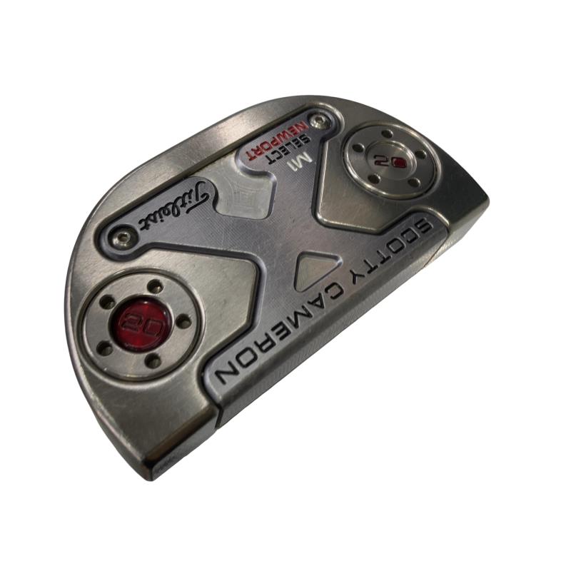 【中古】 タイトリスト SCOTTY CAMERON select NEWPORT M1 MALLET(2016) 33in パター PT スチール写真 (フレックス余分の物) メンズ 成人男性用 右利き 右用 C序列付ける ゴルフ野球クラブ