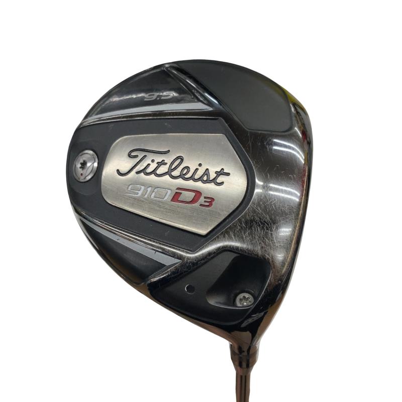 【中古】 タイトリスト 910 D3  9.5° １番ウッド DR Diamana ’ahina 60 (フレックスS) メンズ 成人男性用 右利き 右用 D序列付ける ゴルフ野球クラブ