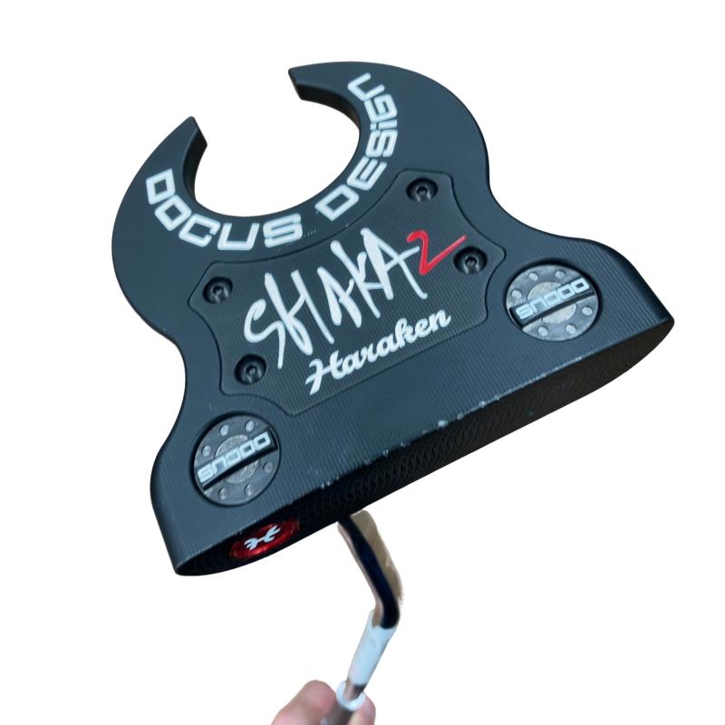 【中古】 DOCUS DOCUS DESIGN SHAKA2 Type A 34インチ(ベント) パター PT スチール (フレックスその他) メンズ 男性用 右利き 右用 Cランク ゴルフクラブ