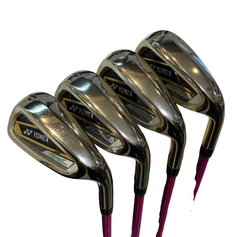 【中古】 ヨネックス EZONE Royal(2023) 4S アイアンセット IR 純正特注シャフト (フレックスR) メンズ 男性用 右利き 右用 Cランク ゴルフクラブ