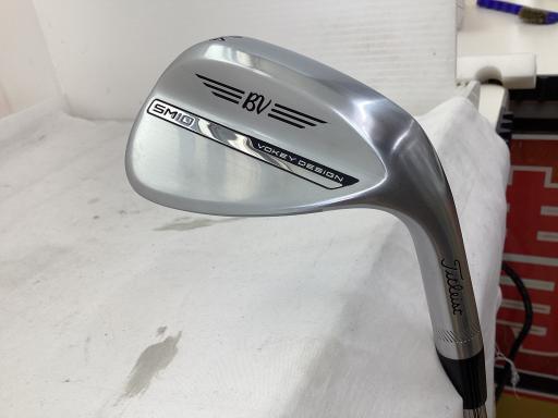 【中古】 タイトリスト VOKEY SPIN MILLED SM10 周遊旅行Cr 54°/10°S ウェッジ WG リシャフト (フレックス余分の物) メンズ 成人男性用 右利き 右用 B位置づける ゴルフ野球クラブ