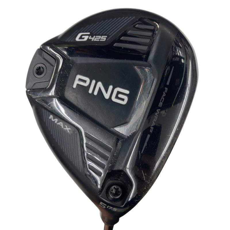 【中古】 ピン G425 MAX 5W(アーコス付き添い人) フェアウェイウッド FW PING TOUR 173-55(FW) (フレックスS) メンズ 成人男性用 右利き 右用 C位置づける ゴルフ野球クラブ