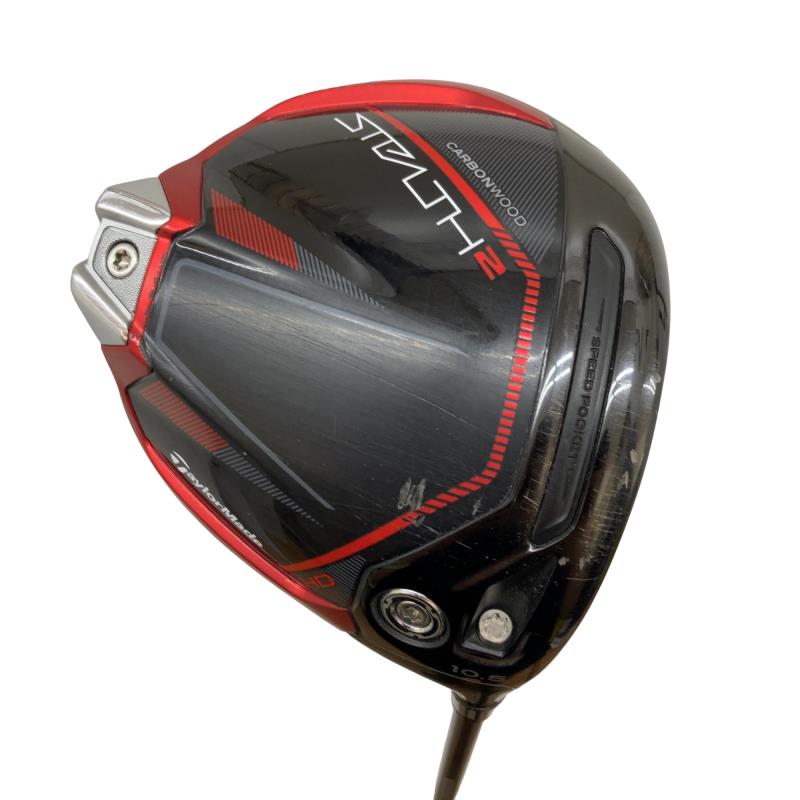 【中古】 テーラーメイド STEALTH2 HD 10.5° ドライバー DR 純正特注シャフト (フレックスR) メンズ 男性用 右利き 右用 Cランク ゴルフクラブ