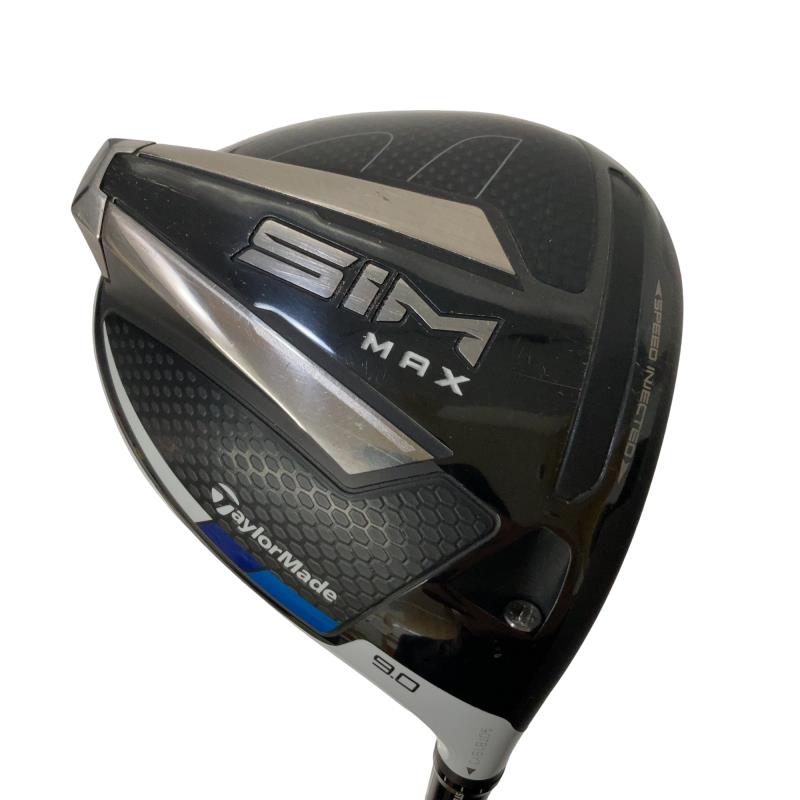 【中古】 テーラーメイド SIM MAX 9° ドライバー DR リシャフト (フレックスその他) メンズ 男性用 右利き 右用 Cランク ゴルフクラブ