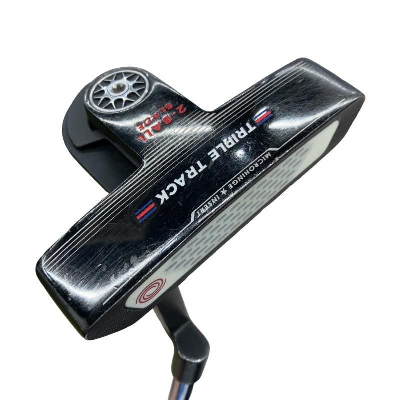 【中古】 オデッセイ TRIPLE TRACK 2-BALL BLADE 34in パター PT STROKE LAB BLACK (フレックス余分の物) メンズ 成人男性用 右利き 右用 C位置付ける ゴルフ野球クラブ スポーツ・アウトドア-メンズクラブ
