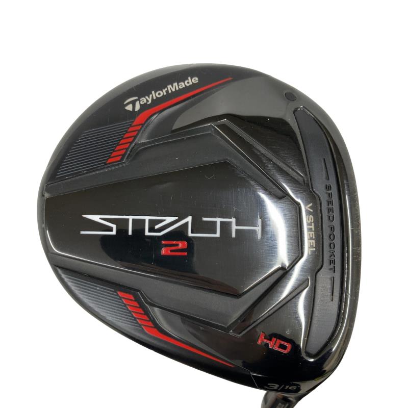 【中古】 テーラーメイド STEALTH2 HD 3W フェアウェイウッド FW TENSEI RED TM50(STEALTH FW) (フレックスS) メンズ 男性用 右利き 右用 Cランク ゴルフクラブ|ゴルフパートナー 中古クラブ店