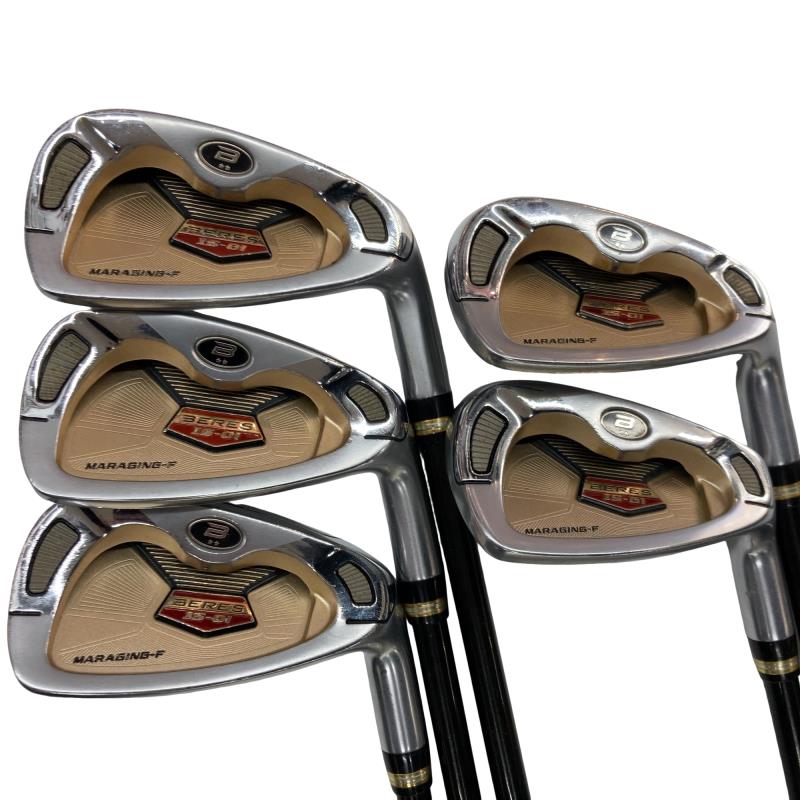 【中古】 本間ゴルフ BERES IS-01 6S アイアンセット IR 3S ARMRQ6 49(アイアン) (フレックスR) メンズ 男性用 右利き 右用 Dランク ゴルフクラブ